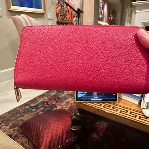 Furla Leather Red Long Wallet With Box and Bag, NWOT - Picture 7 of 8